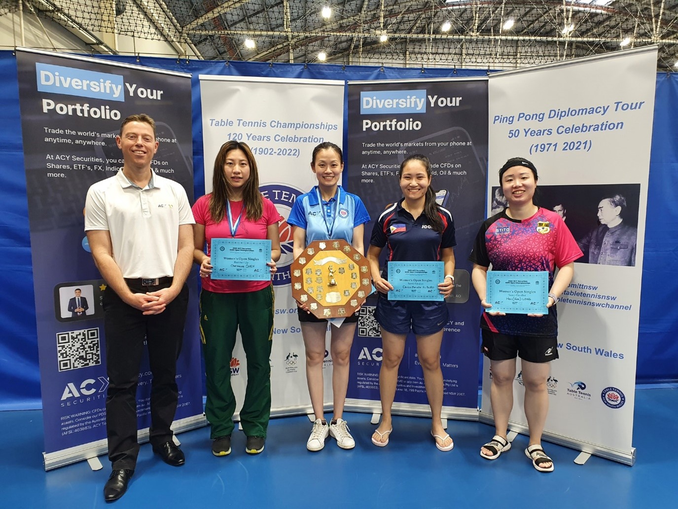 ACY Sponsors NSW Table Tennis Open Championships